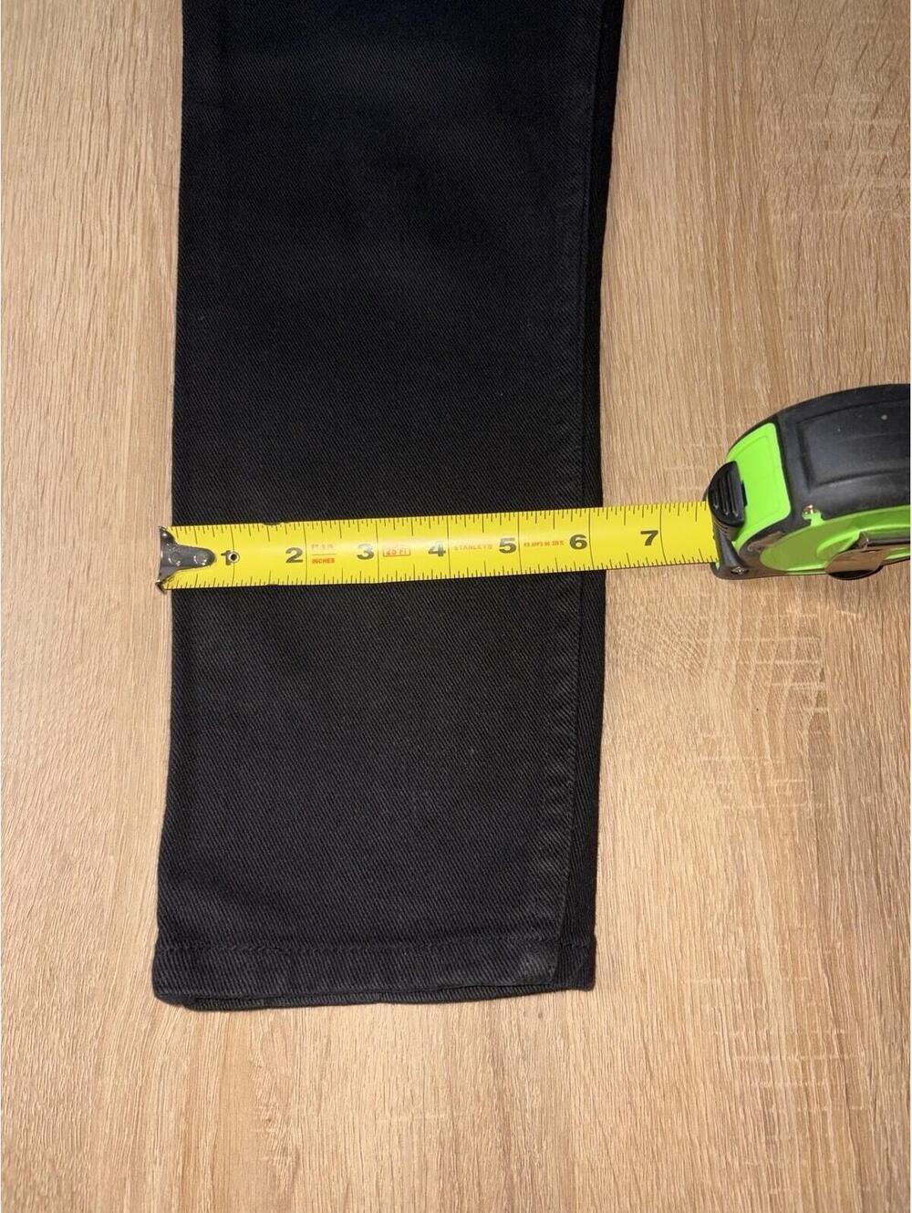 Y2K Rare Versace Jeans Couture Black Pants Medusa Logo sz 29x32 Vintage - Picture 6 of 9